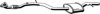 OPEL 5852480 Middle Silencer